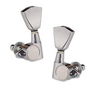ALFAAL Acoutic Folk Guitar Tulip Button Tuning Peg Tuners 3R3L Sealed Zinc Alloy