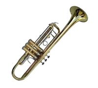 ALFAAL Adult Trumpets B-flat Professional Trumpet Upgrade Gold-copper Material Gold-plated Shell Professional-grade Tone Trumpet Horn