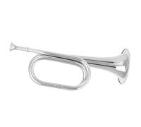ALFAAL Adult Trumpets Professional Brass Trumpet Comfortable Hand Feel Professional Trumpet Brass Instrument(Silver)