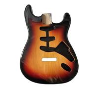 ALFAAL Alder Guitar Body Gloss SSS Electric Guitar DIY Replacement Part Accessory 5.56cm Heel
