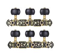 ALFAAL Alice 2 Pcs (L&R) Guitar Tuning Peg Plated Acoustic Guitar Heads 1 : 14 Tuning Keys Knobs