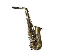 ALFAAL Alto Saxophone Antique Copper Plated E-flat Professional Musical Instrument With Mouthpiece Reed Neck (Color : 02)