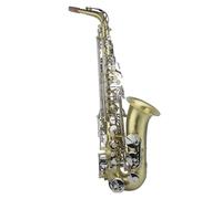 ALFAAL Alto Saxophone Nickel Plated Gold Key Super Professional Quality Sax Mouthpiece