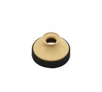 ALFAAL Alto Saxophone Silencer Woodwind Musical Instrument Accessories Round Light-Weight ABS Mute Dampener For Alto Sax (Color : Wood color)