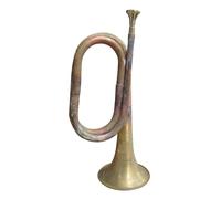 ALFAAL Antique Charge Bugle Step Bugle Trumpet Drum And Bugle Corps Charge Bugle
