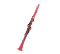 ALFAAL B Flat Clarinet For Beginner Bb17 Keys Pink Clarinet Professional B Flat Clarinet For Beginner