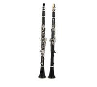 ALFAAL B Flat Clarinet For Beginner Clarinet Falling Tune B 17 Key Sib Clarinet/ABS Body Material Clarinet(A)