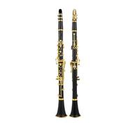 ALFAAL B Flat Clarinet For Beginner Clarinet Falling Tune B 17 Key Sib Clarinet/ABS Body Material Clarinet(B)