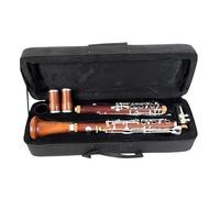 ALFAAL B Flat Clarinet For Beginner Clarinet G Tune Redwood Clarinet Silver Plated 20 Keys Beginner Adult Professional Performance Instrument