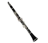 ALFAAL B Flat Clarinet For Beginner Performance-level Treble B Flat Clarinet Exam Clarinet Double Two-section B Flat Clarinet Instrument(A)