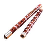 ALFAAL bamboo flute instrument Bamboo Flute Musical Instrument Transverse Dizi Professional Flauta Binodal(C key tone)