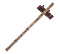 ALFAAL bamboo flute instrument Purple Bamboo Flute Instrument Grading Test Ancient Style Bamboo Flute Beginners Entry Purple Bamboo Flute Natural Color(G Key)