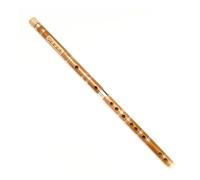 ALFAAL bamboo flute instrument With White Line Separable Musical Instruments Limitation Woodwind Musical Instrument Bamboo Flute 10 Holes Light Brown(C Key)