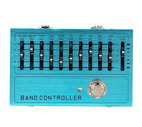 ALFAAL Band Controller Equalizer 10 Band EQ Pedal For Guitar And Bass True Bypass Equalizer Effect Pedal Guitar Effects Pedal