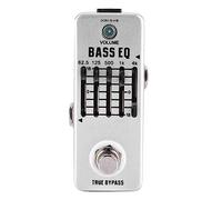 ALFAAL Bass Eq Equalizer Guitar Effect Pedal 5-Band Pedal Aluminum Alloy Body True Bypass Guitar Accessories Guitar Effects Pedal