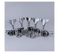 ALFAAL Bass Guitar Machine Chrome Heads Open Gear Chrome (Color : 3R2L)