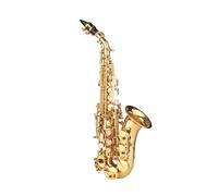 ALFAAL Bb Saxophone Saxophone Gold Lacquer Brass Sax With Instrument Case Mouthpiece Neck Strap For Beginners