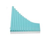 ALFAAL Beginner Pan Flute Traditional Instrument Pipe 18 Professional Abs Resin Musical Pupils