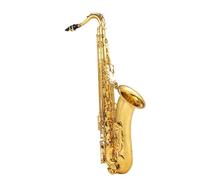 ALFAAL Beginner saxophone Bb Tenor Saxophone Brass Lacquered Gold B Flat Sax Musical Woodwind Instrument With Instrument Accessories