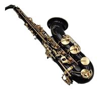 ALFAAL Beginner saxophone Bb Tenor Saxophone Gold Lacquer Yellow Brass Musical Instrument Professional With Case Accessories