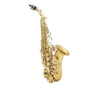 ALFAAL Beginner saxophone Beginners Soprano Saxophone B Flat Saxophone Woodwind Instrument Sax With Box Cloth Neck Strap Parts