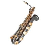 ALFAAL Beginner saxophone Euphonium Saxophone Instruments E Flat Baritone Saxophone Music Team Professional Performance Models(Gray gold)