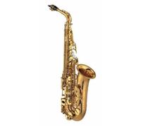 ALFAAL Beginner saxophone Professional Performers Alto Drop E Saxophone Gold Alto Saxophone Woodwind Instruments With Case Accessories(B)