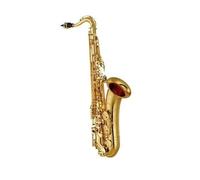 ALFAAL Beginner saxophone Professional Tenor B Flat Saxophone Gold Lacquer Saxophone Silver Key Tenor Saxophone Beginner Instrument(D)