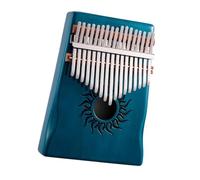 ALFAAL beginners kalimba 17 21-key kalimba finger piano beginner instrument kalimba professional thumb piano all solid wood veneer maple (Size : 17)