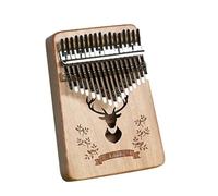 ALFAAL beginners kalimba 17 Key Thumb Piano Mahogany Professional Playing With Tuning Hammers For Beginners Cute Instrument Portable Marimba (Color : 8)