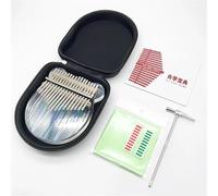 ALFAAL beginners kalimba 17 Keys Rainbow Acrylic Chromatic Thumb Piano Kalimba Portable Professional African Professional Finger (Color : 2)
