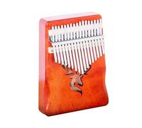 ALFAAL beginners kalimba 17 tone thumb piano wooden box type kalimba finger piano (Color : 1)