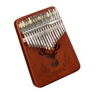 ALFAAL beginners kalimba Chromatic 17 tone thumb piano Kalimba beginner finger piano portable retro color