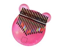 ALFAAL beginners kalimba Colorful boutique cute thumb piano kalimba 17-tone beginner acrylic colorful kalimba finger piano