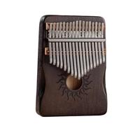 ALFAAL beginners kalimba Kalimba musical instrument all wood maple suitable for beginners professional piano adult 17 keys with sound hole (Color : 3)