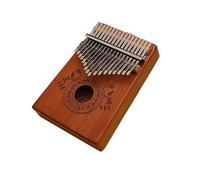 ALFAAL beginners kalimba Kalimba one leaf knows autumn pattern thumb piano kalimba finger piano 17-tone student musical instrument
