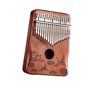 ALFAAL beginners kalimba Mahogany core hand guard chromatic thumb piano thumb piano 17 tone kalimba kalimba musical instrument professional
