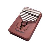 ALFAAL beginners kalimba Thumb piano 17 tone mahogany acacia kalimba musical instrument (Color : 1)