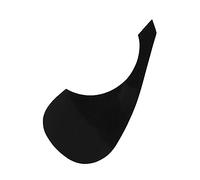 ALFAAL Black Acoustic Guitar Pickguard Self-Adhesive PVC For Guitar Acoustic Guitar Pickguards