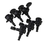 ALFAAL Black Auto lock string Guitar Tuning Pegs Machine heads 3L3R 1 order