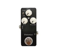 ALFAAL Black Distortion Effect Pedal Classical Guitar Pedal True Bypass Guitar Parts Guitar Accessories Guitar Effects Pedal
