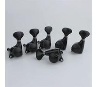 ALFAAL Black Guitar Locking Tuners 1: 20 Lock String Tuning Key Pegs Machine Heads Replacement For Electric Guitars (Color : 6L)