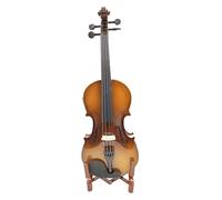ALFAAL Bright Solid Wood Electro-acoustic Violin Students Beginner Adult Test Grade Playing Violin Violin (Color : 02)