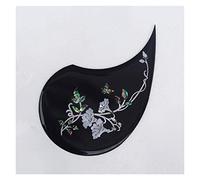 ALFAAL Celluloid Guitar Pickguard Self Sticker Acoustic Guitar Pickguard Acoustic Guitar Pickguards (Color : 01)