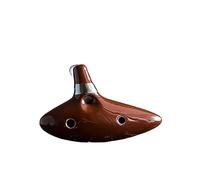 ALFAAL Ceramic Ocarinas 12 Holes Alto Tone C Key Ocarinas Ocarina Professional Musical Instruments Offers Accessories (Color : Style C)