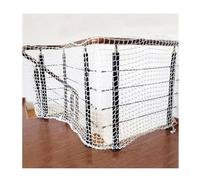 ALFAAL Child Safety Net Building Safety Net Nylon Net Safety Netting Stairway Balcony Protective Net Isolation Stadium Fence Color : 5cm mesh, Size : 2x10m(7x33ft)