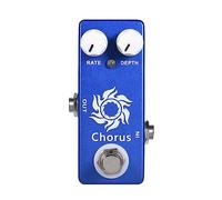 ALFAAL Chorus Guitar Effect Pedal Zinc Aluminum Alloy True Bypass Electric Guitar Parts Accessories Guitar Effects Pedal