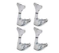 ALFAAL Chrome Electric Bass Guitar Tuning Pegs Tuners Machine Heads Tuning Left And Right Hand (Color : 4R)