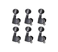 ALFAAL Chrome Guitar String Tuning Pegs Tuning Machines Machine Head Tuning Keys Oval Button (Color : Gold6 Right)