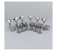 ALFAAL Chrome Silver Upgraded Version Tuners Electric Guitar Machine Heads Tuners (Color : 6R)